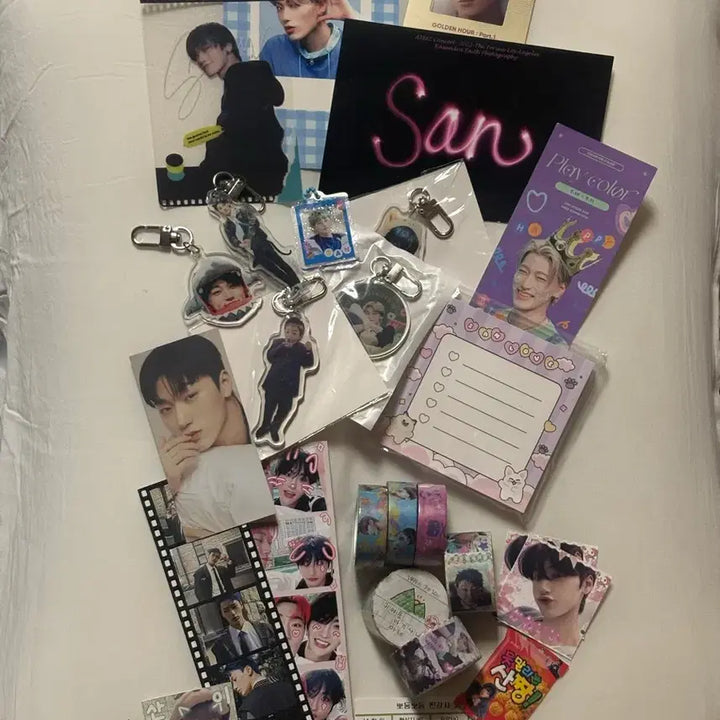 [BUNJANG] ATEEZ San Bundle Set / 에에티즈 산 굿즈 일괄