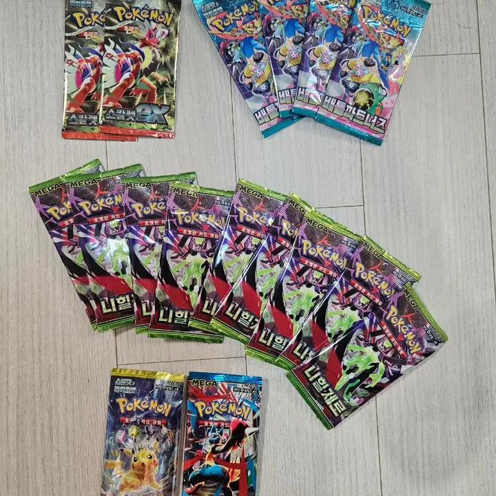 [BUNJANG] Pokemon Card Booster Packs Bundle Set / 포켓몬 카드 105팩 일괄 판매합니다.