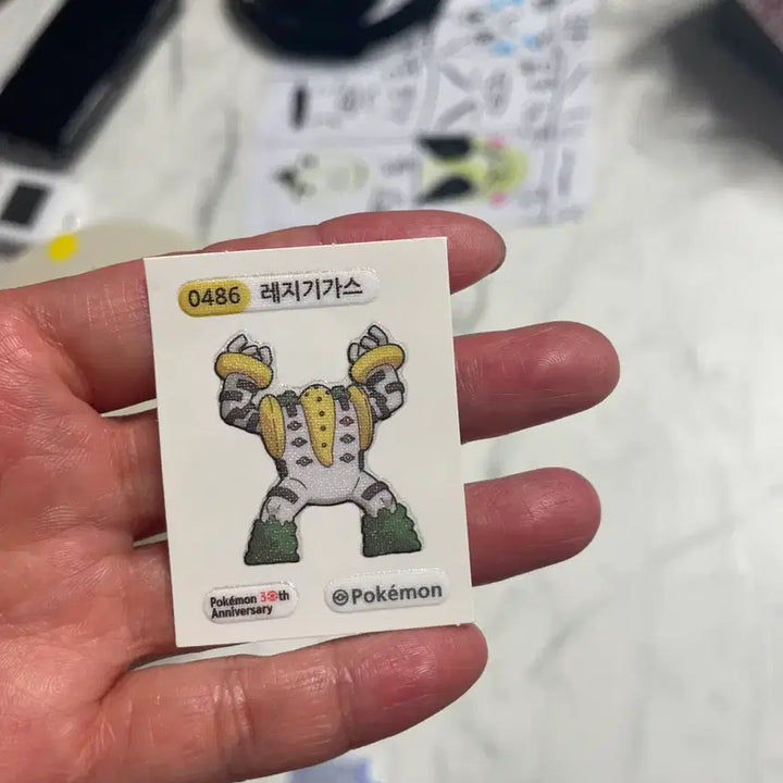 [BUNJANG] Regigigas Sticker / 레지기가스 띠부씰