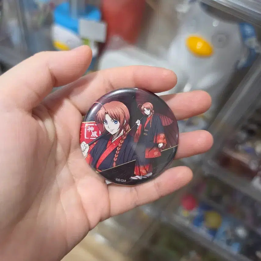[BUNJANG] Gintama Kamui Can Badge / 은혼 카무이 캔뱃지