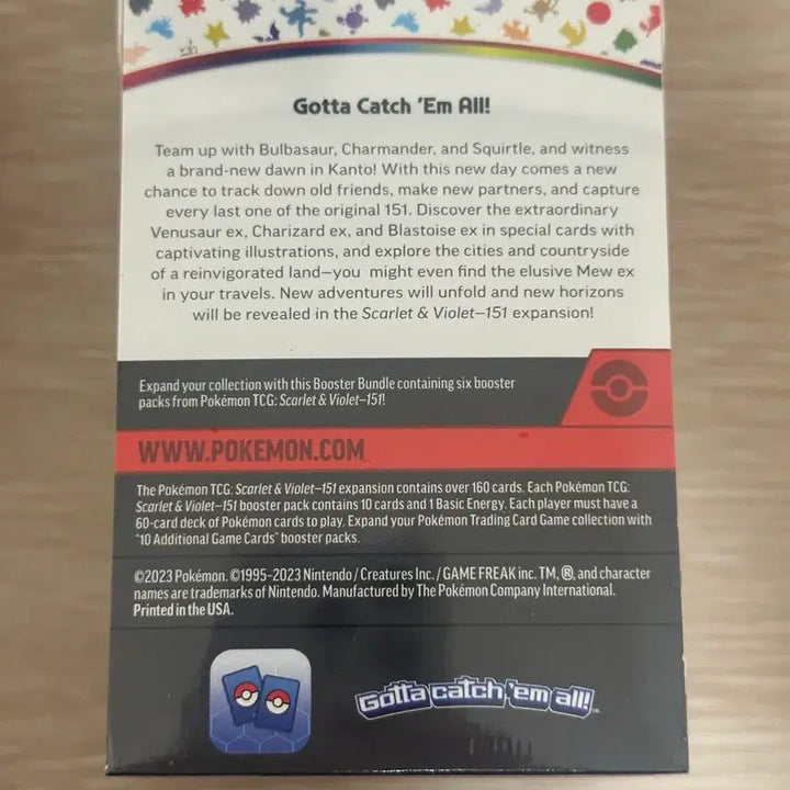 [BUNJANG] Pokemon TCG 151 North America Booster Bundle (6 Packs) / 포켓몬스터 카드 151 북미 부스터번들 6팩 booster bundle