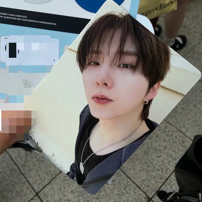[BUNJANG] Monsta X Kihyun Borderline Pre-Recording Photocard / 몬스타엑스 기현 보더라인 사녹 공방 포카 양도