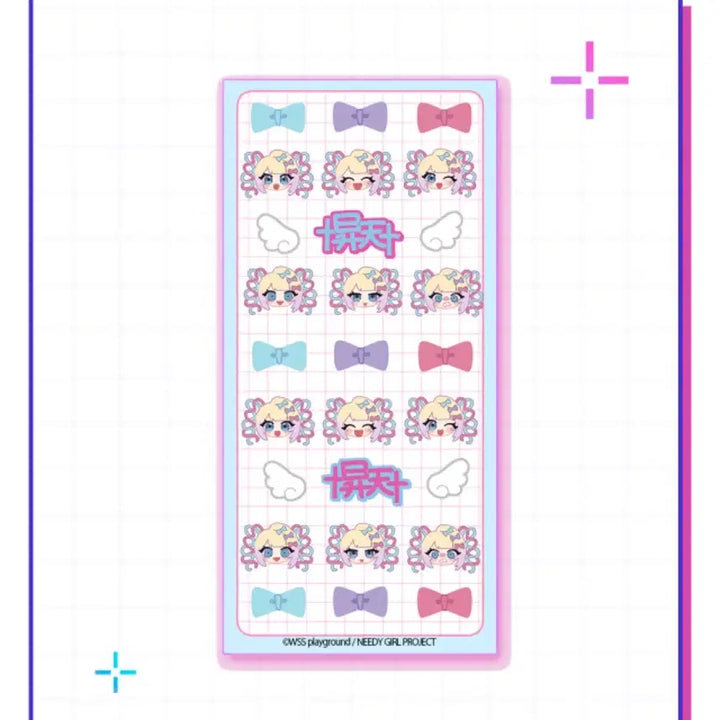[BUNJANG] Need a Girl Overdose Choten-chan Pukkuri Seal Sticker / 니디걸오버도즈 쵸텐쨩 풋쿠리 씰 스티커
