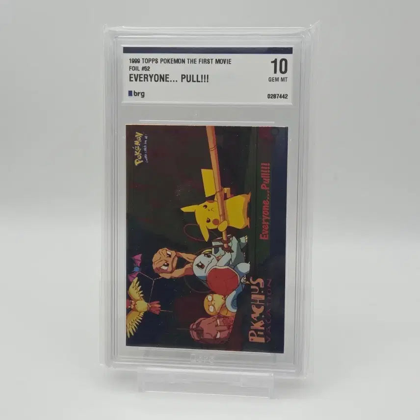 [BUNJANG] 1999 Topps Pokémon Everyone...Pull!!! (Foil) BRG / 1999 탑스 포켓몬 Everyone...Pull!!!(Foil) BRG