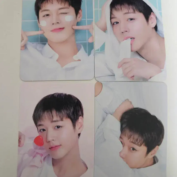 [BUNJANG] Park Ji Hoon MakePrem Photocard Bundle Set (4 Types) / 박지훈 메이크프렘 포카 4종 일괄