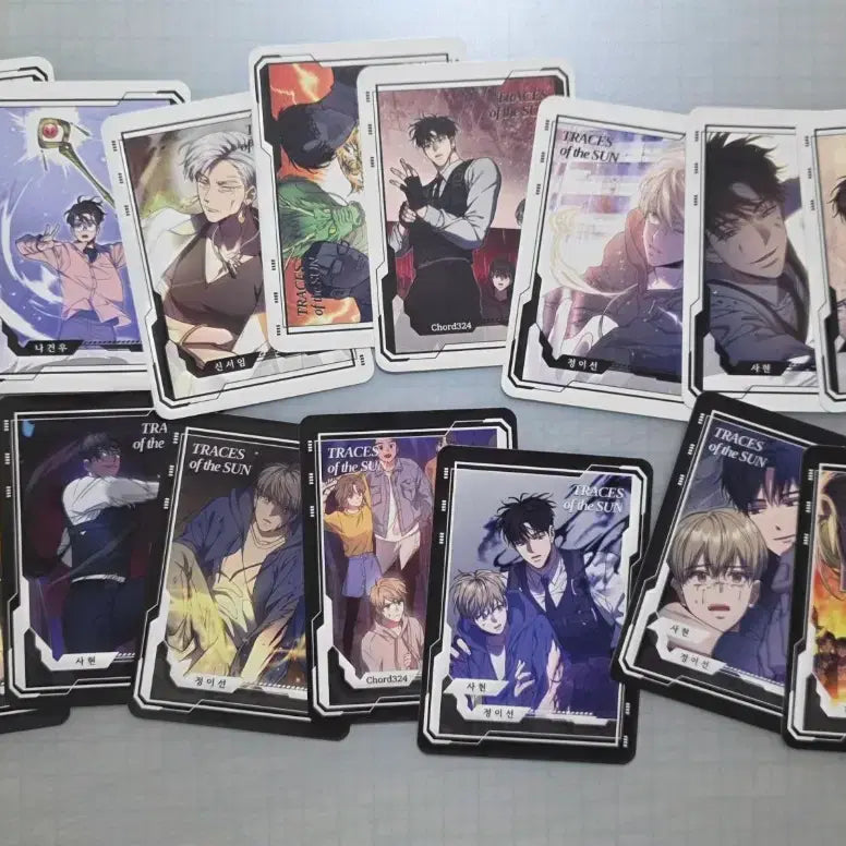 [BUNJANG] Trace of the Sun Twinique Bangpo Photocard Full Set / 해의흔적 투니크 방포 포토카드 포카 트레카 드볼 풀셋