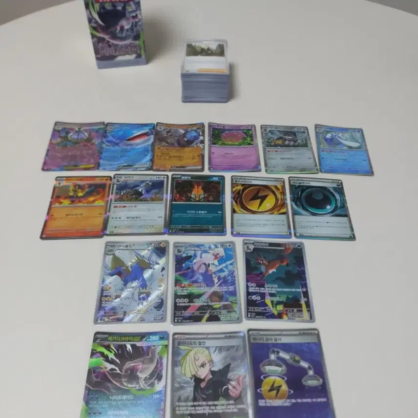 [BUNJANG] Pokemon TCG 8 Boxes Bundle (1000 Cards) with Rare Cards / 포켓몬 8개 박스 1000장 일괄 / 레어카드 포함