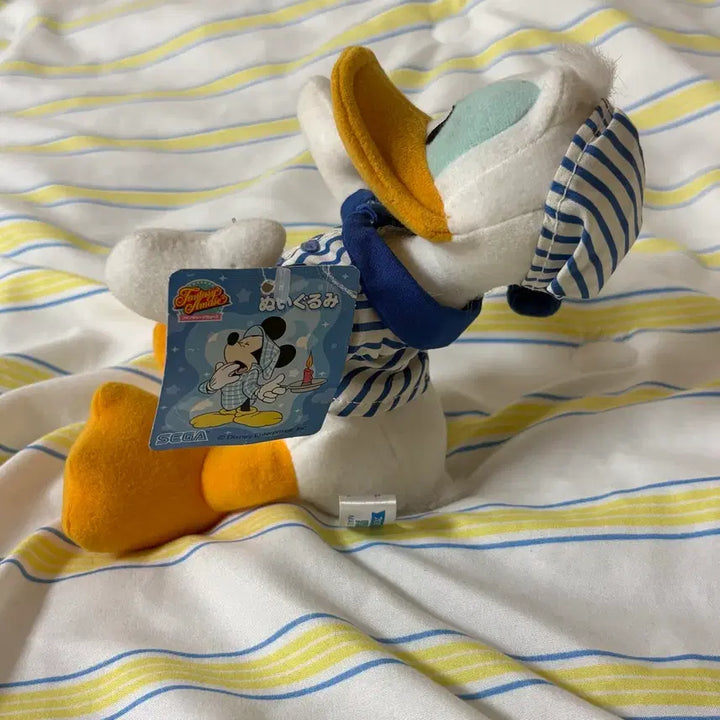 [BUNJANG] Disney Donald Duck Vintage Pajama Plush Doll / 파자마 도날드덕 빈티지 인형