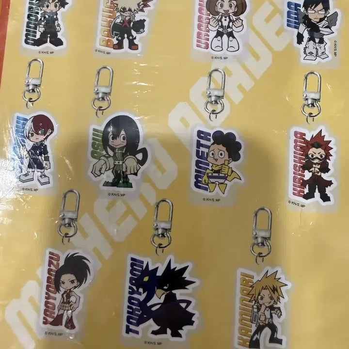 [BUNJANG] My Hero Academia 22 Types Random Keyring Full Box (Discontinued/Sealed) / [단종/미개봉] 나히아 22종 랜덤 키링 풀박스