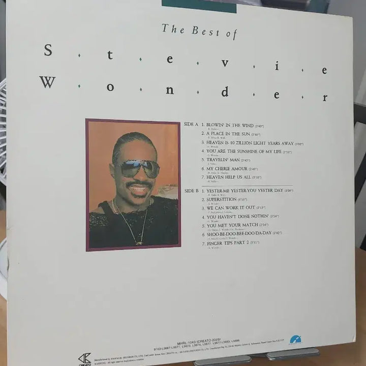 [BUNJANG] Stevie Wonder Greatest Hits LP / 스티비 원더 명곡 모음 LP