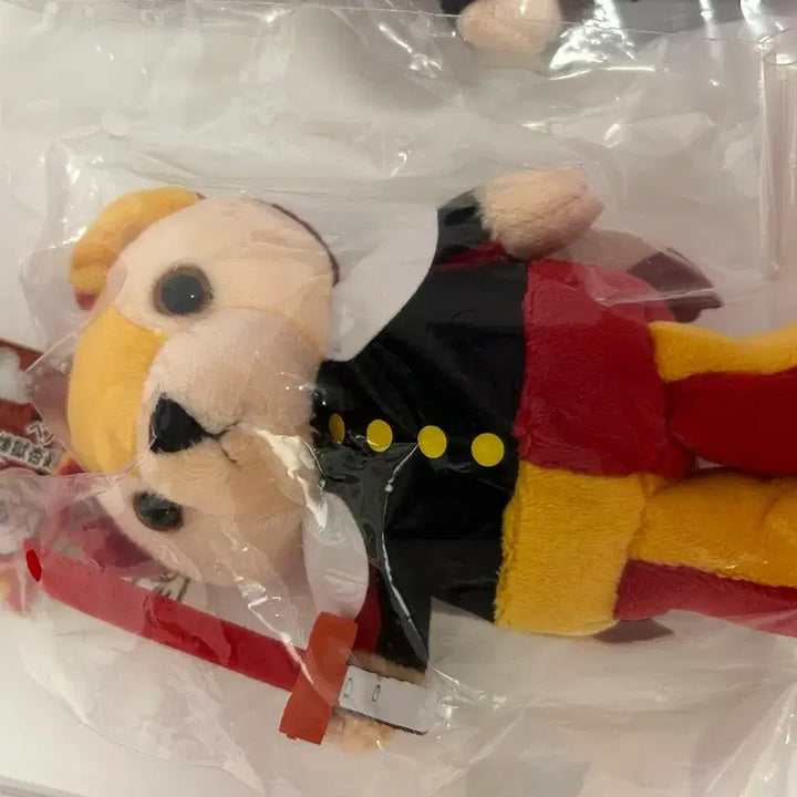 [BUNJANG] Demon Slayer Kyojuro Rengoku Bear Mascot Keychain / 귀멸의칼날 렌고쿠 베어누이 마스코트 키링