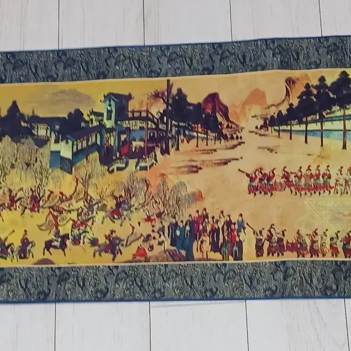 [BUNJANG] Taishan Shenji Bihoirandozokja Silk Scroll Painting (1000 Limited Edition) / 중국그림 태산신계필회란도족자1000점한정판