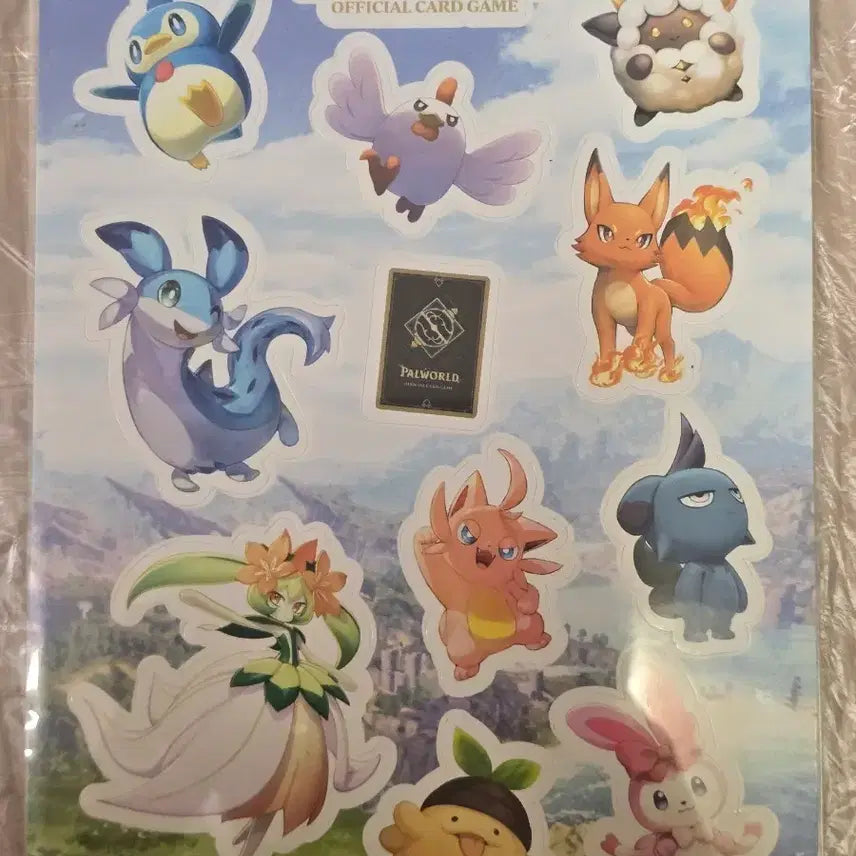 [BUNJANG] Palworld Official Card Game Stickers / 팰월드 공식카드게임 스티커