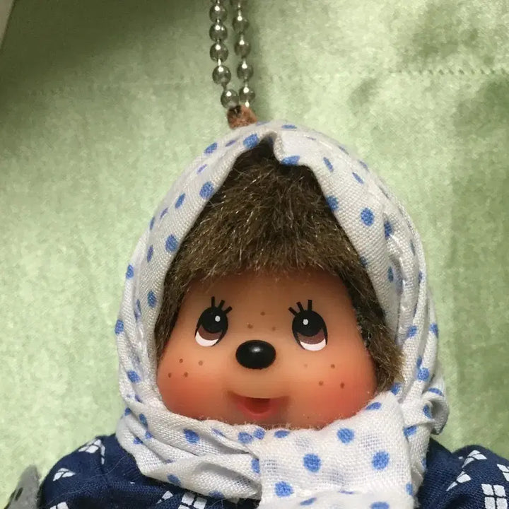 [BUNJANG] Monchhichi Loach Mini Keychain / 미꾸라지 몬치치 미니 키체인