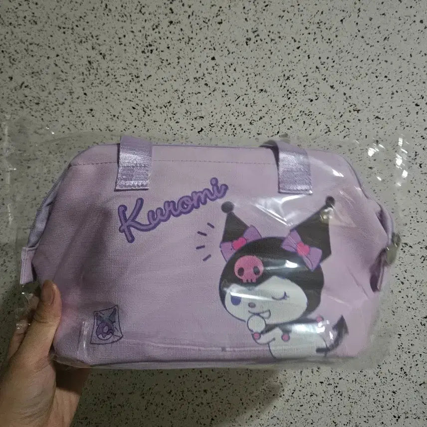 [BUNJANG] Kuromi Purple Pouch Bag / 쿠로미 보라색 가방 파우치