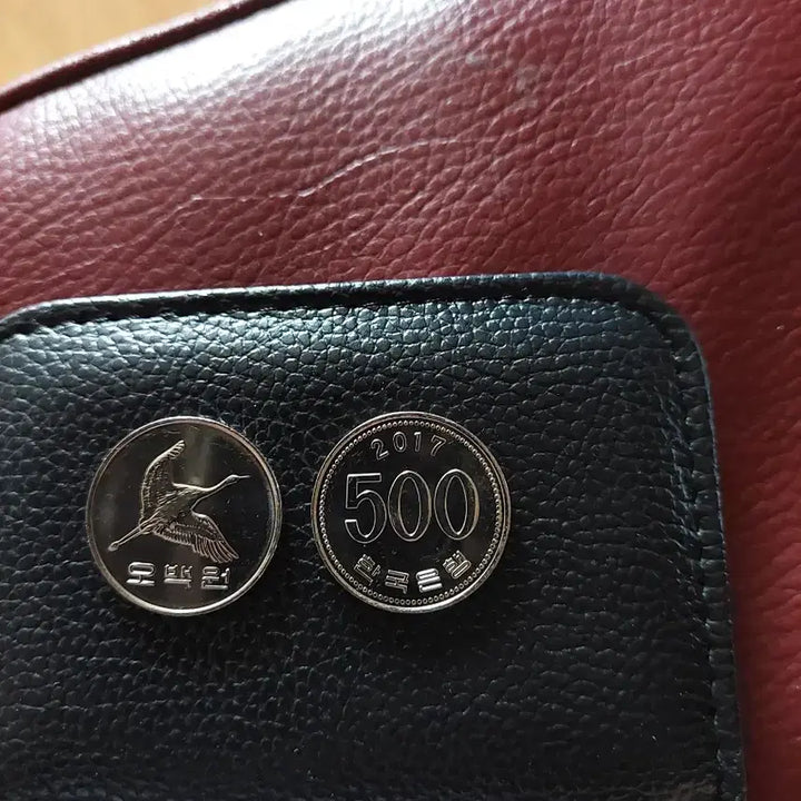 [BUNJANG] 2017 500 KRW Coin Bundle (40 pcs) / (미사용)2017년 500원 동전 40개
