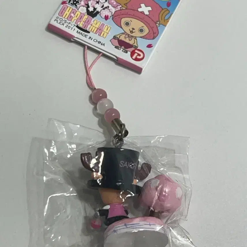[BUNJANG] One Piece Chopper Regional Limited Strap Sakura / 고전 원피스 쵸파 지역 한정 스트랩 벚꽃 사쿠라
