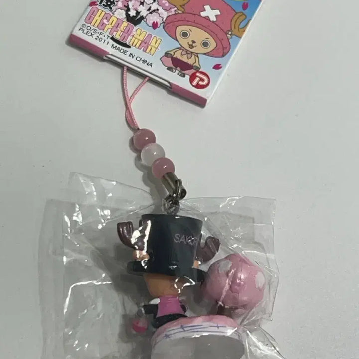 [BUNJANG] One Piece Chopper Regional Limited Strap Sakura / 고전 원피스 쵸파 지역 한정 스트랩 벚꽃 사쿠라