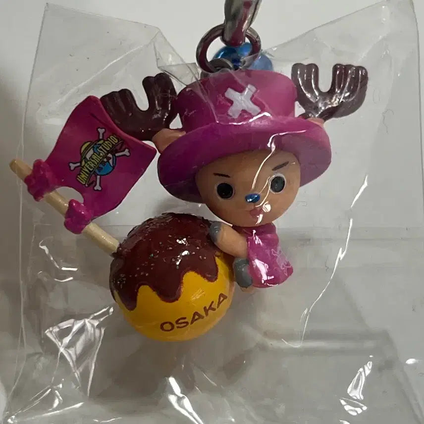 [BUNJANG] One Piece Chopper Regional Limited Strap Takoyaki / 고전 원피스 쵸파 지역 한정 스트랩 타코야끼 타코야키