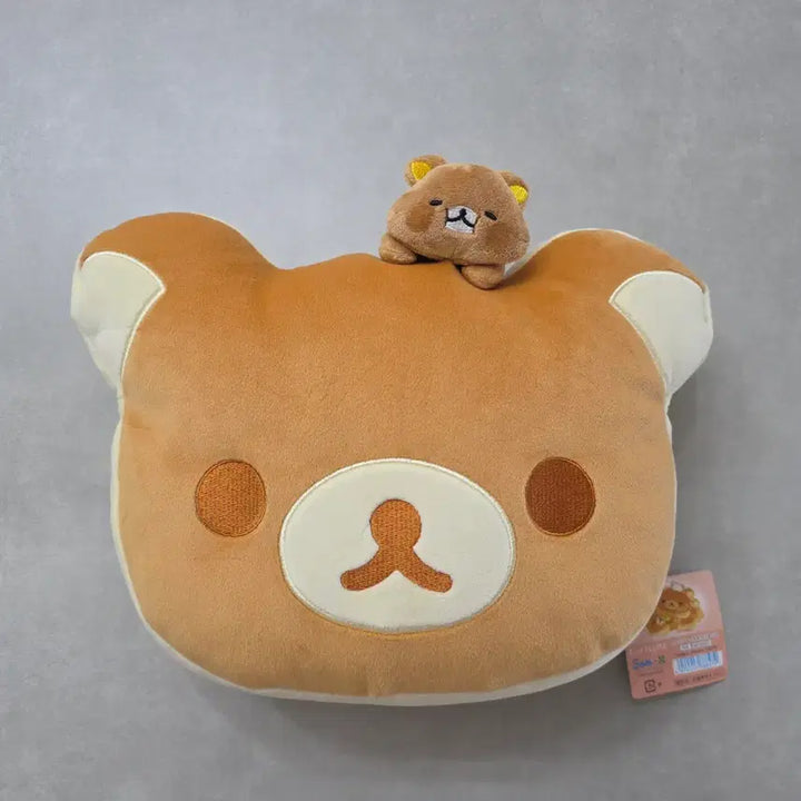 [BUNJANG] Rilakkuma Stay With Me Hotcake Mochi Cushion / 리락쿠마 stay with me 핫케이크 모찌 쿠션