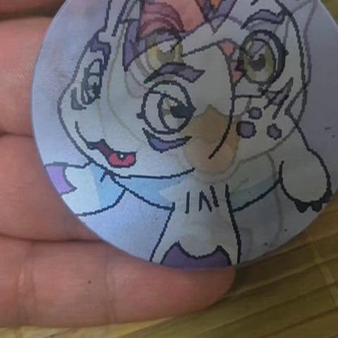 [BUNJANG] Digimon Lenticular Magnet / 판매/교환) 디지몬 렌티큘러자석