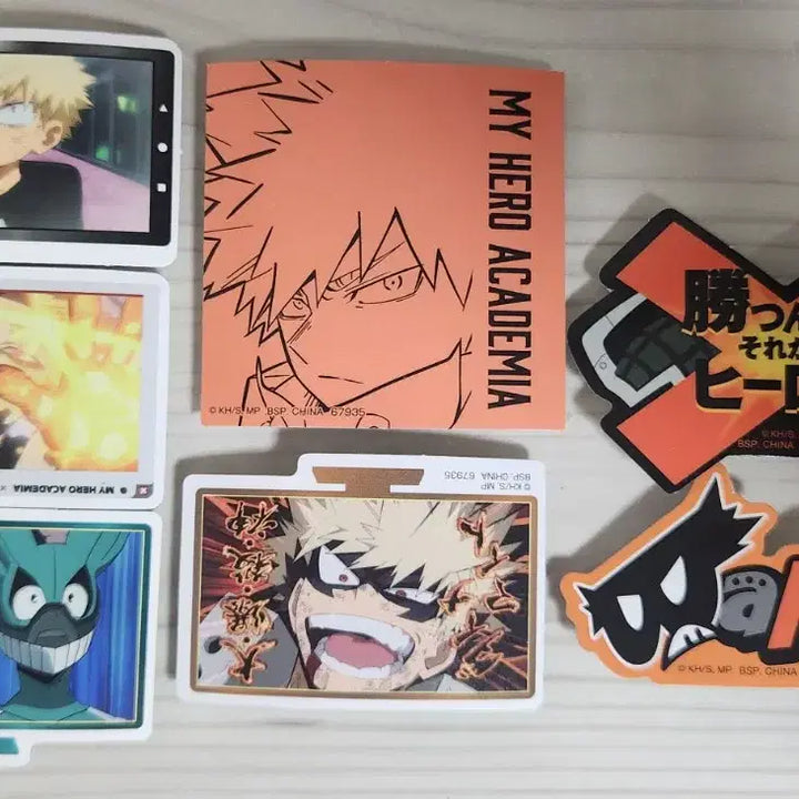 [BUNJANG] My Hero Academia Katsuki Bakugo Sticker Bundle Set / (일괄) 히로아카 나히아 바쿠고 카츠키 하위상 스티커