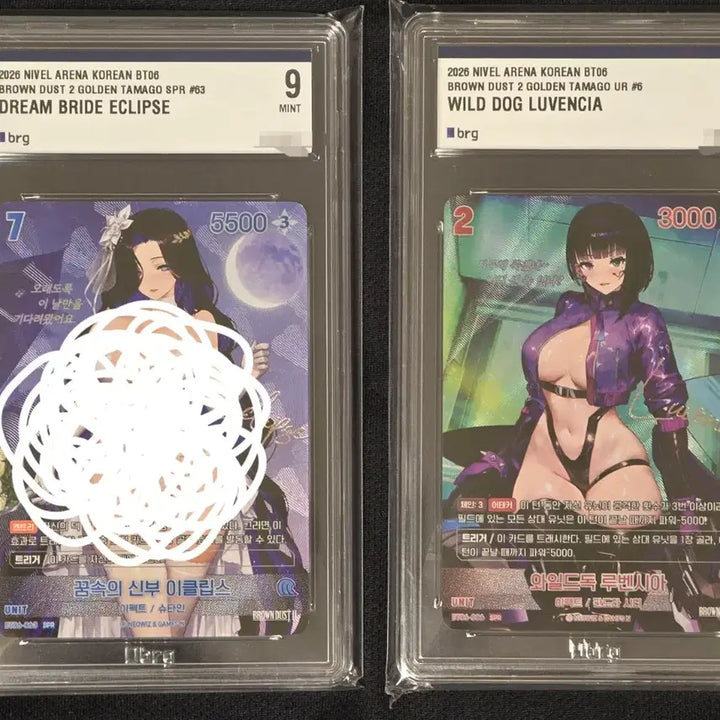 [BUNJANG] Nibel Arena Brown Dust 2 BRG9 Eclipse Rubensia Grade Card / 니벨아레나 브라운더스트2 brg9 이클립스 루벤시아 등급카드