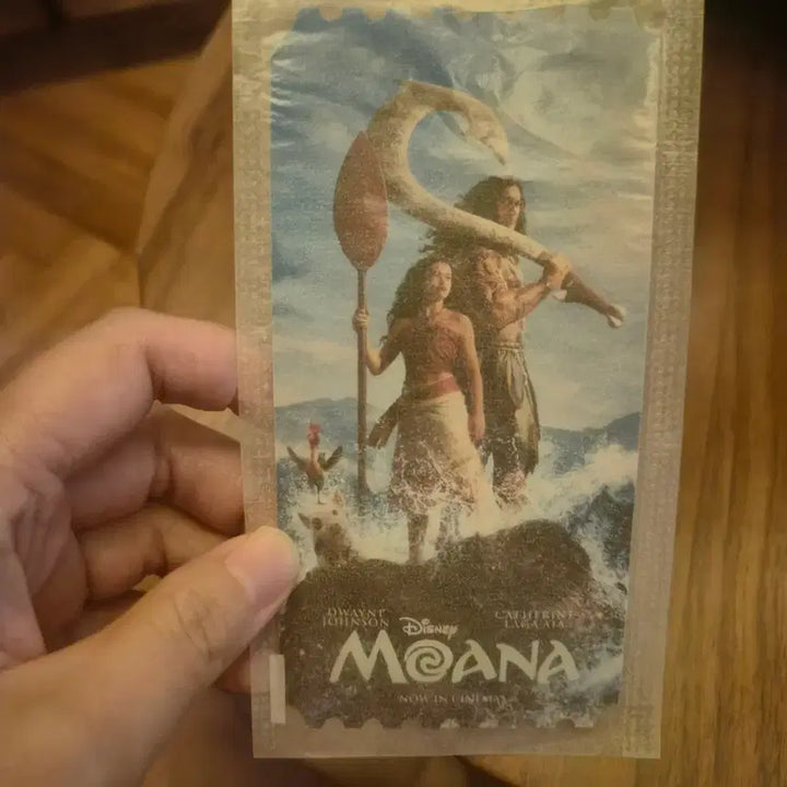 [BUNJANG] Disney Moana Movie Ticket / 디즈니 모아나 영화 티켓