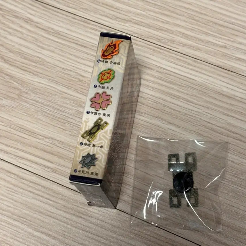 [BUNJANG] Demon Slayer Muichiro Tokito Sword Guard Pin Badge / 고전 귀멸의칼날 무이치로 토키토 코등이 핀뱃지