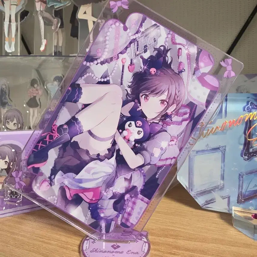 [BUNJANG] Project SEKAI Shinonome Ena Sanrio Kuromi Acrylic Stand / 시노노메 에나 산리오 쿠로미 아크릴 스탠드