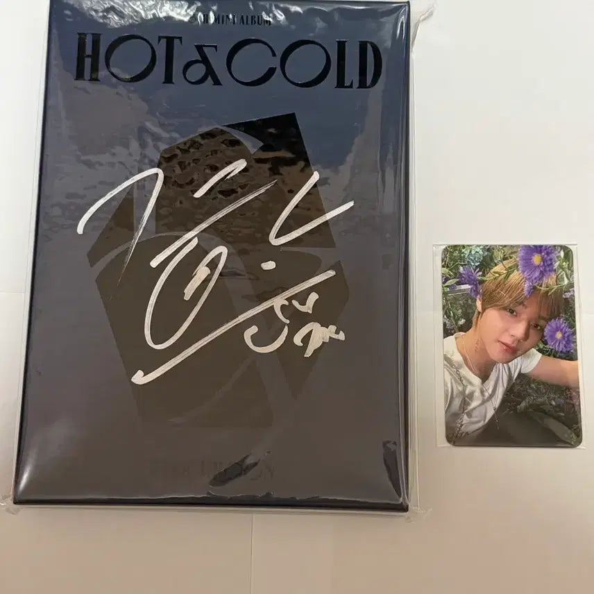 [BUNJANG] Park Jihoon Signed Album &amp; POB Photocard Bundle Set / 28일까지할인)박지훈 미개봉 친필 싸인 앨범&amp;특전 포토카드 포카 판매양도