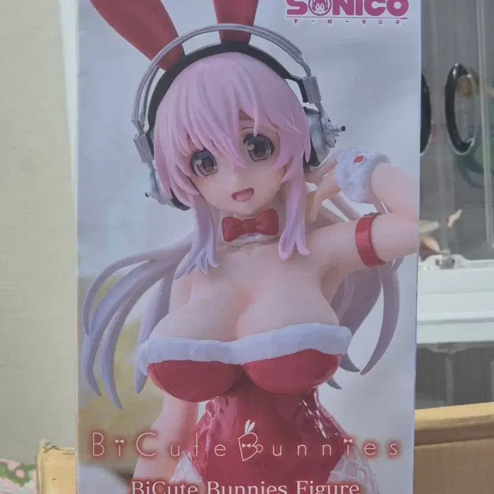 [BUNJANG] Furyu Super Sonico Bunny Girl Figure Red Version / (택포2.3)후류 슈퍼 소니코 버니걸 미소녀 피규어 레드버전