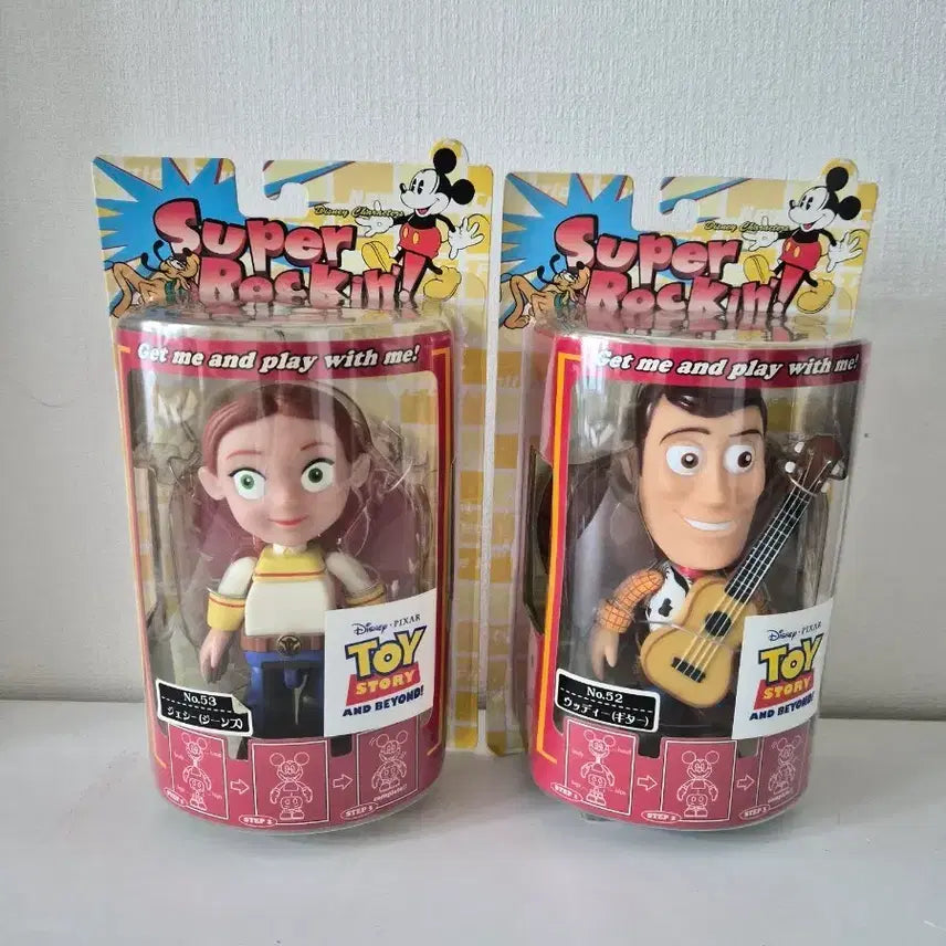 [BUNJANG] Disney Pixar Toy Story Woody &amp; Jessie Super Roakin Set / 토이스토리 슈퍼로킨