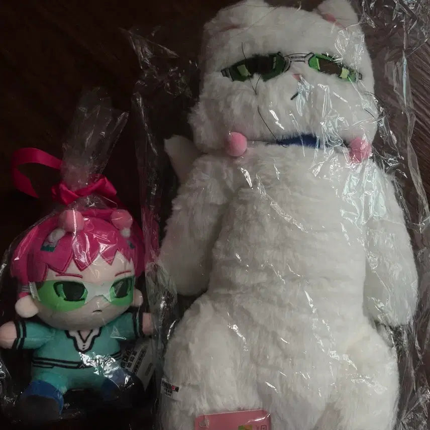 [BUNJANG] Psycho Plushie Bundle Set (Cat Plushie, Sitting Plushie) / 사이키 누이 일괄 (고양이누이, 앉은누이) 사이키쿠스오의재난, 사쿠재