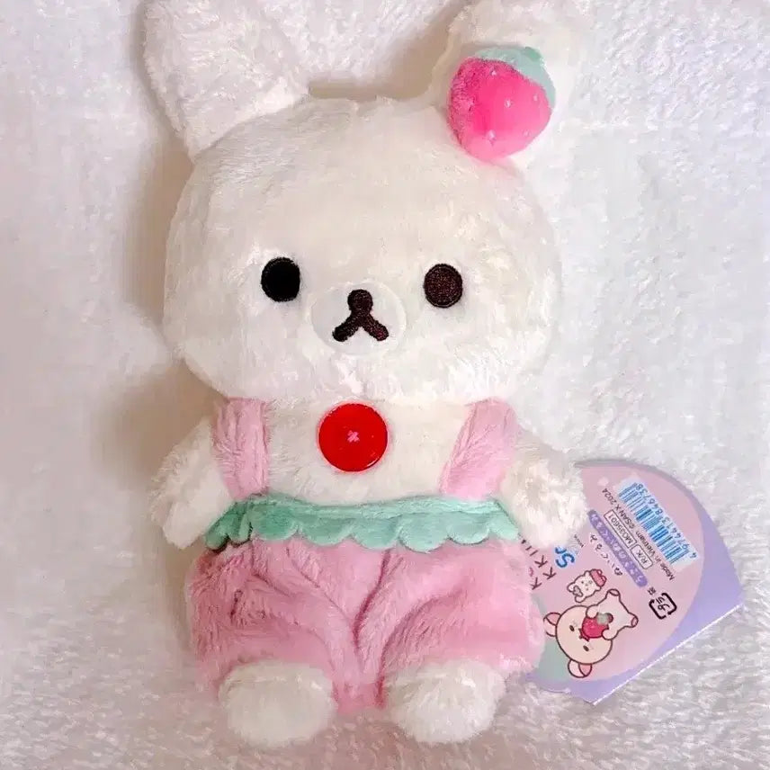 [BUNJANG] Rilakkuma Strawberry Day Usagi Rabbit Plush / 코리락쿠마 딸기의 하루 우사기 토끼 인형
