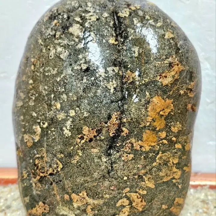 [BUNJANG] Pyeongchanggang Natural Stone Flower Stone / 평창강 자연석 꽃석 앞뒤