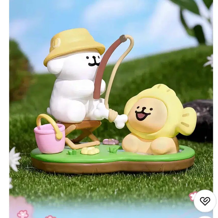 [BUNJANG] Maltese Fun Picnic Memories Figure Sealed / 몰티즈 즐거운 소풍 메모리즈 피규어 미개봉