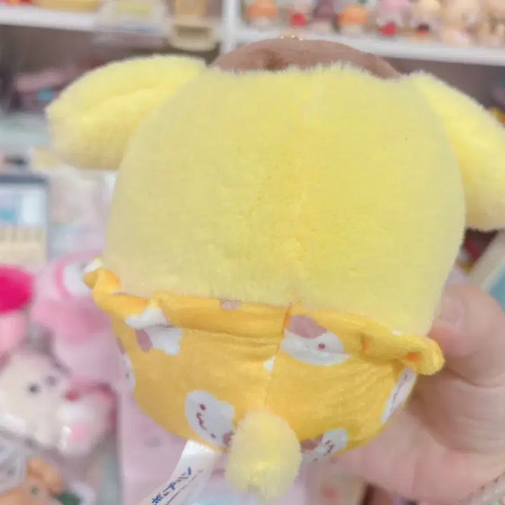 [BUNJANG] Pompompurin Plush Charm with Cherry Accent / 폼폼푸린 인형