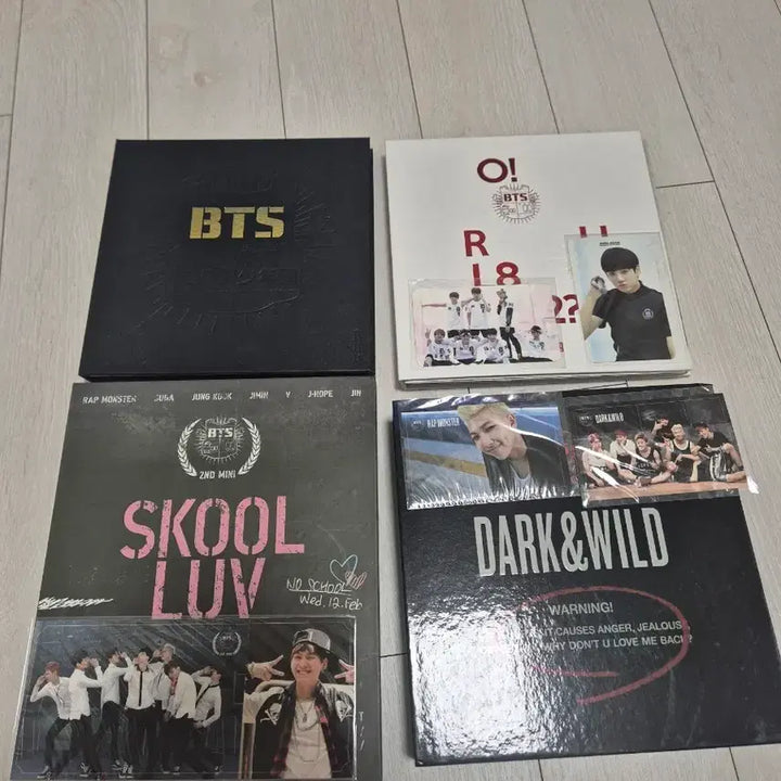 [BUNJANG] BTS Debut Album Bundle Set Jungkook Suga RM Photocards / 방탄 데뷔앨범 일괄 판매 정국 슈가 알엠 포카