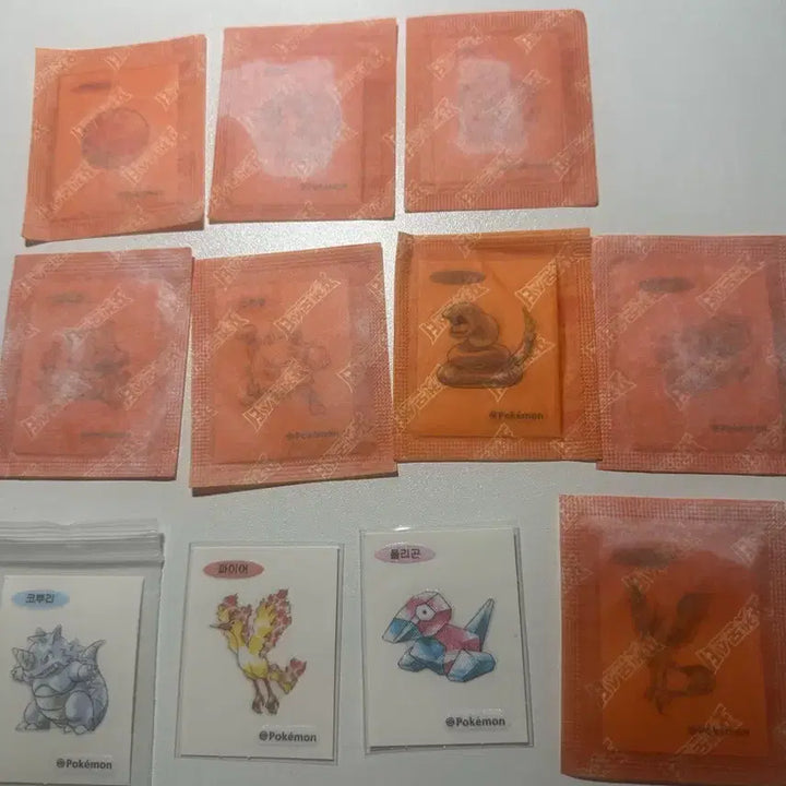 [BUNJANG] Pokemon Artwork Stickers / 포켓몬 아트웍 띠부씰 교환 및 판매