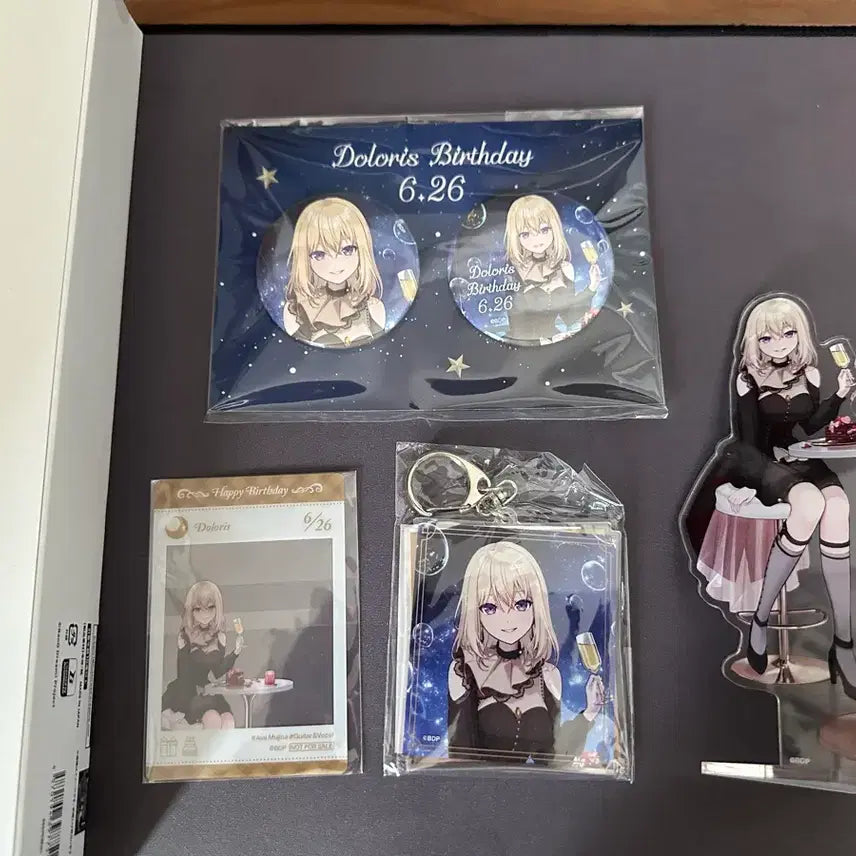 [BUNJANG] BanG Dream! Abyssmare Dolores Uika Birthday Limited Goods Set / 뱅드림 아베무지카 돌로리스 우이카 생일 기념 굿즈 세트