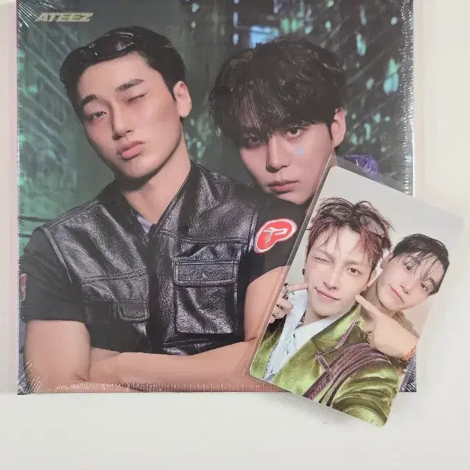 [BUNJANG] ATEEZ GOLDEN HOUR : Part.5 Digipack Unit Album (San &amp; Jongho) + Tok Tok Pre-order Benefit Photocard / 에이티즈 골든아워5 톡톡 유닛 디지팩+특전 산 홍중 인프피즈