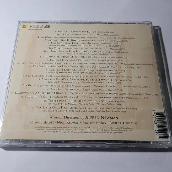 [BUNJANG] Marilyn Monroe Diamond Collection Album / [CD/희귀]marilyn monroe Diamond collection