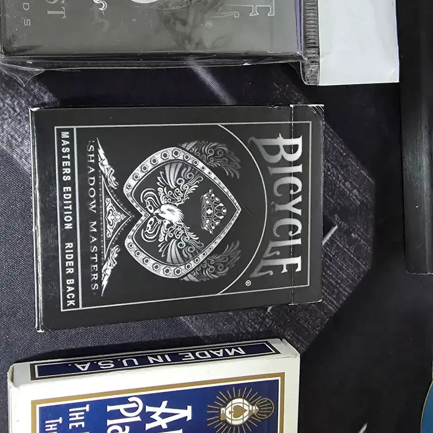 [BUNJANG] Bicycle Black Ghost, Shadow Master, Aladdin Blue Deck Set / 바이시클 블랙 고스트 / 쉐도우 마스터/ 알라딘 블루