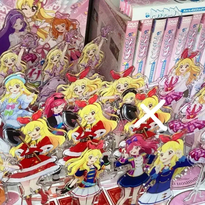 [BUNJANG] Aikatsu! Ichigo Hoshimiya &amp; Ringo Acrylic Standee Bundle / 아이카츠 아이엠스타 호시미야 이치고 라임 위주 아크릴 대량 양도