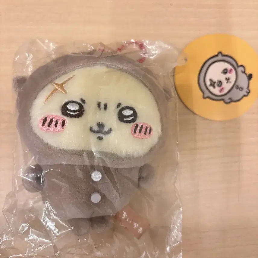 [BUNJANG] Chiikawa RAKKO Pajama Mascot Plush Keychain / 치이카와 랏코 파자마 마스코트 인형 키링