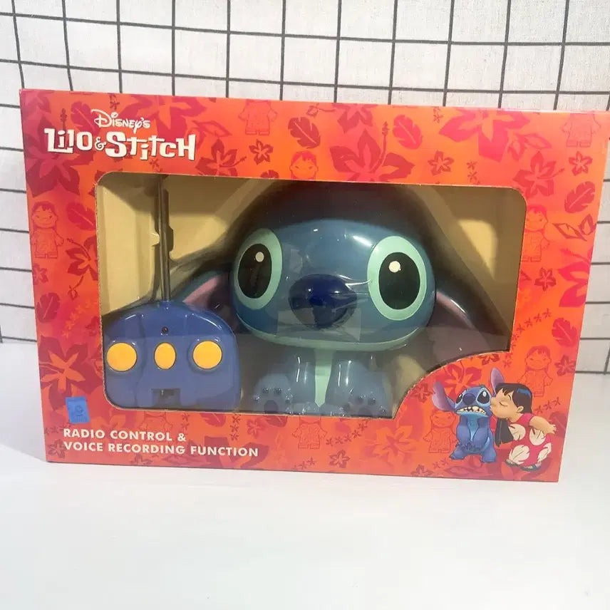 [BUNJANG] Disney Stitch Radio Control (RC) and Voice Recording Figure / 디즈니 스티치 라디오 컨트롤(RC) 및 보이스 레코딩 피규어