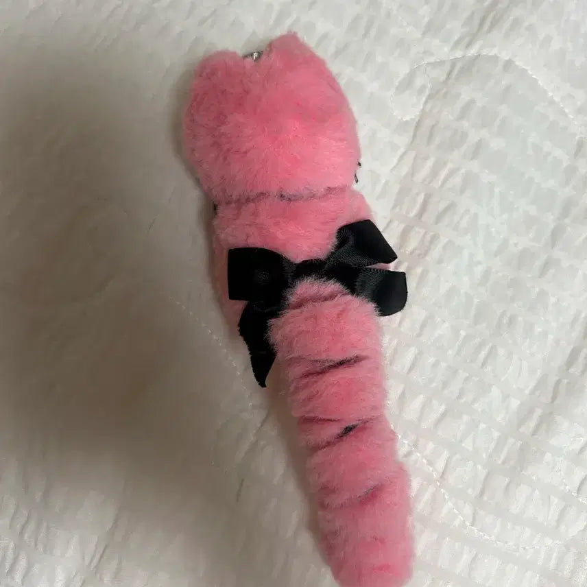 [BUNJANG] Pink Cat Plush Keychain / 나만없어고양이