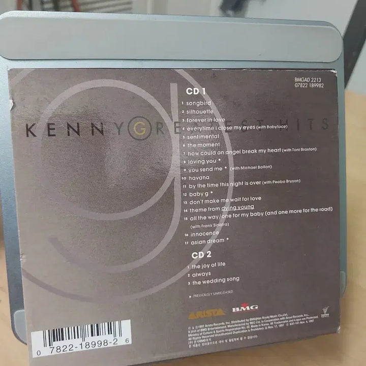 [BUNJANG] Kenny G Greatest Hits 2CD / 케니 지 GREATEST HITS 2CD