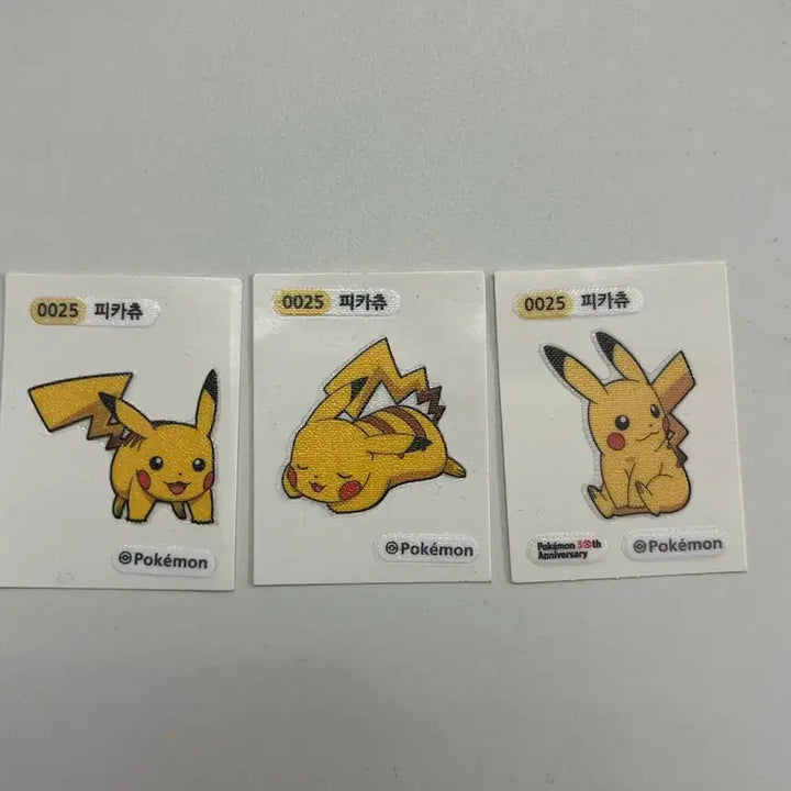 [BUNJANG] Pikachu Sticker Set / 피카츄 띠부씰